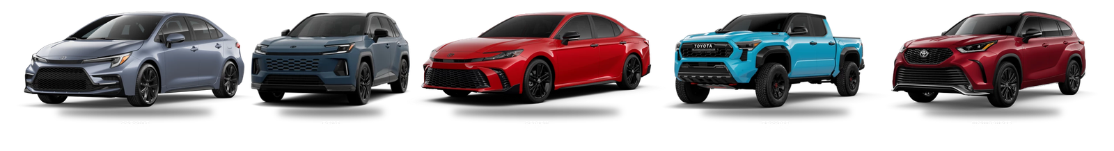 Inventario de carros usados Toyota — Corolla, RAV4, Camry, Tacoma, Highlander